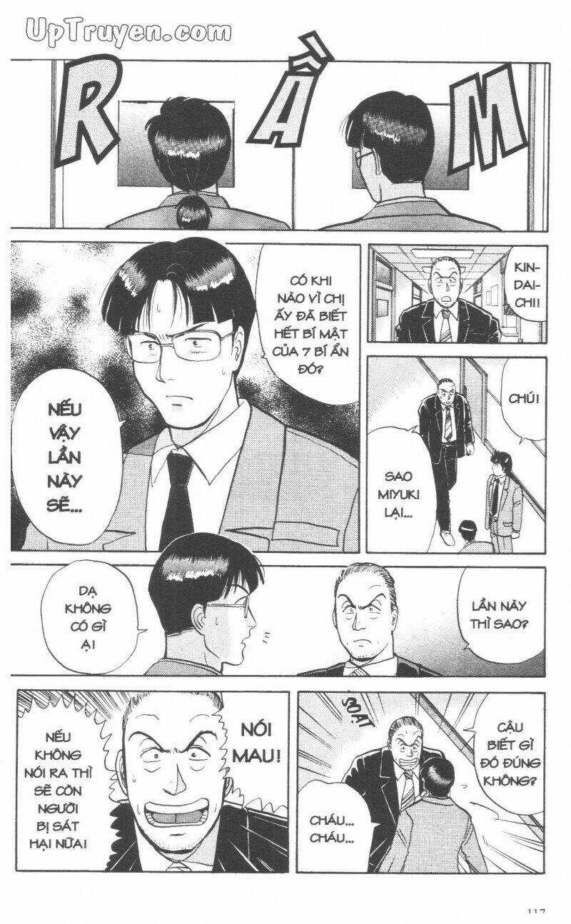 Thám Tử Kindaichi (Bản đẹp) Chapter 4 trang 119