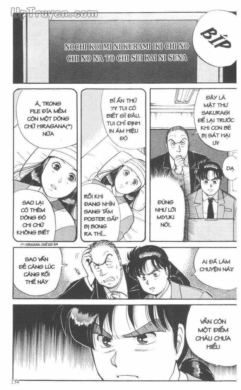 Thám Tử Kindaichi (Bản đẹp) Chapter 4 trang 136