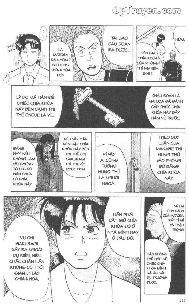Thám Tử Kindaichi (Bản đẹp) Chapter 4 trang 213