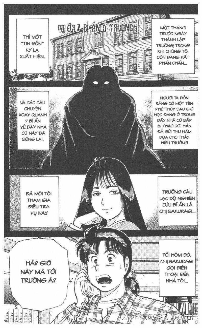 Thám Tử Kindaichi (Bản đẹp) Chapter 4 trang 33