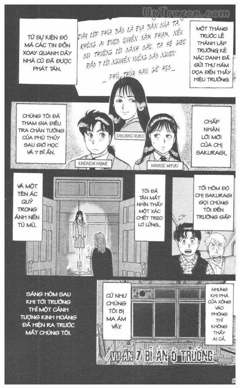Thám Tử Kindaichi (Bản đẹp) Chapter 4 trang 53