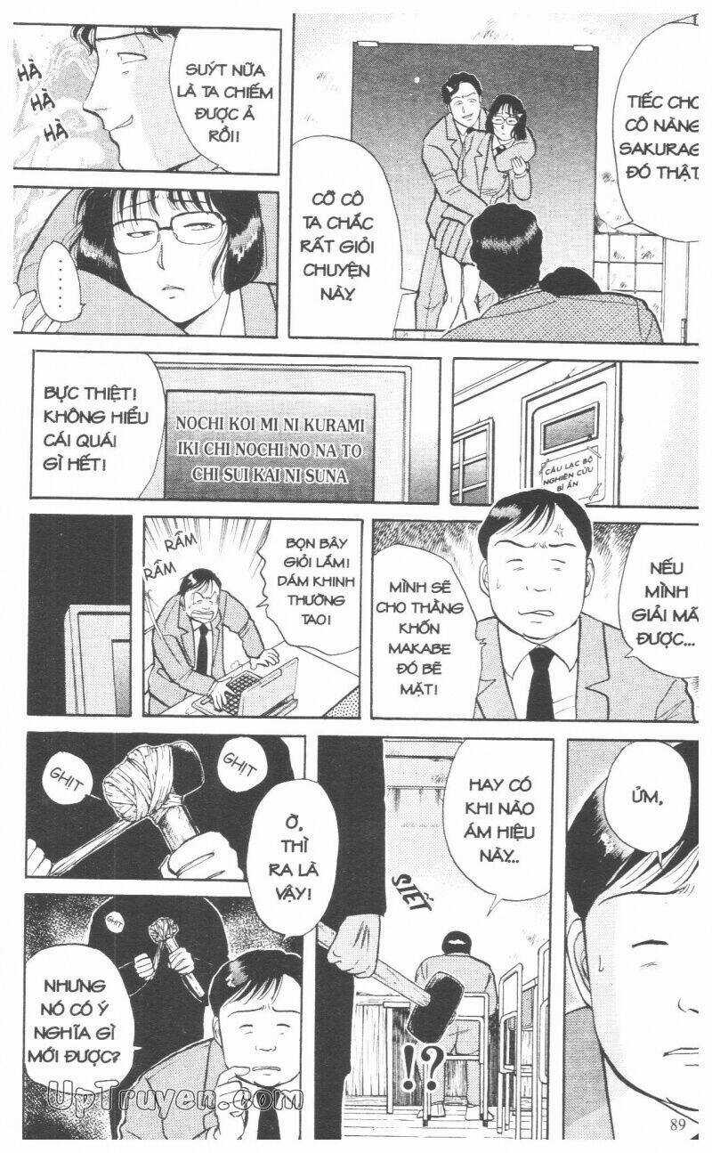 Thám Tử Kindaichi (Bản đẹp) Chapter 4 trang 91