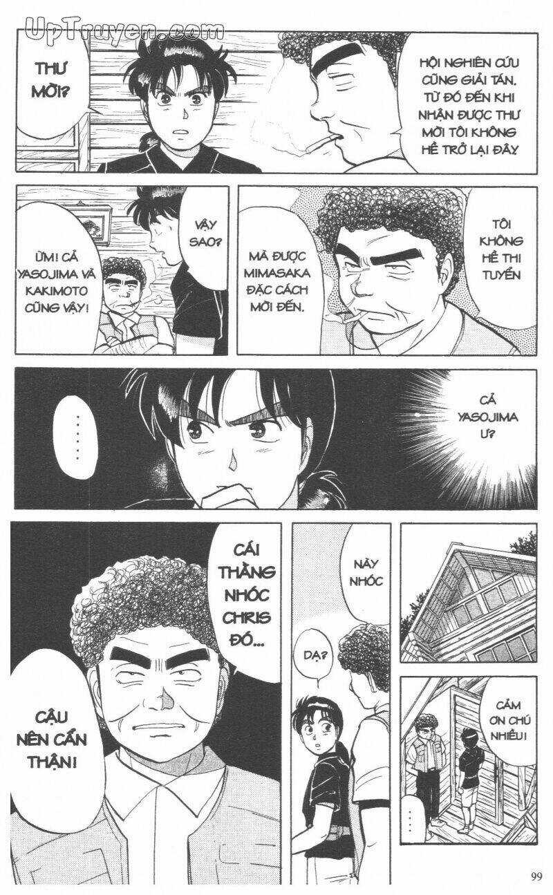 Thám Tử Kindaichi (Bản đẹp) Chapter 5 trang 101