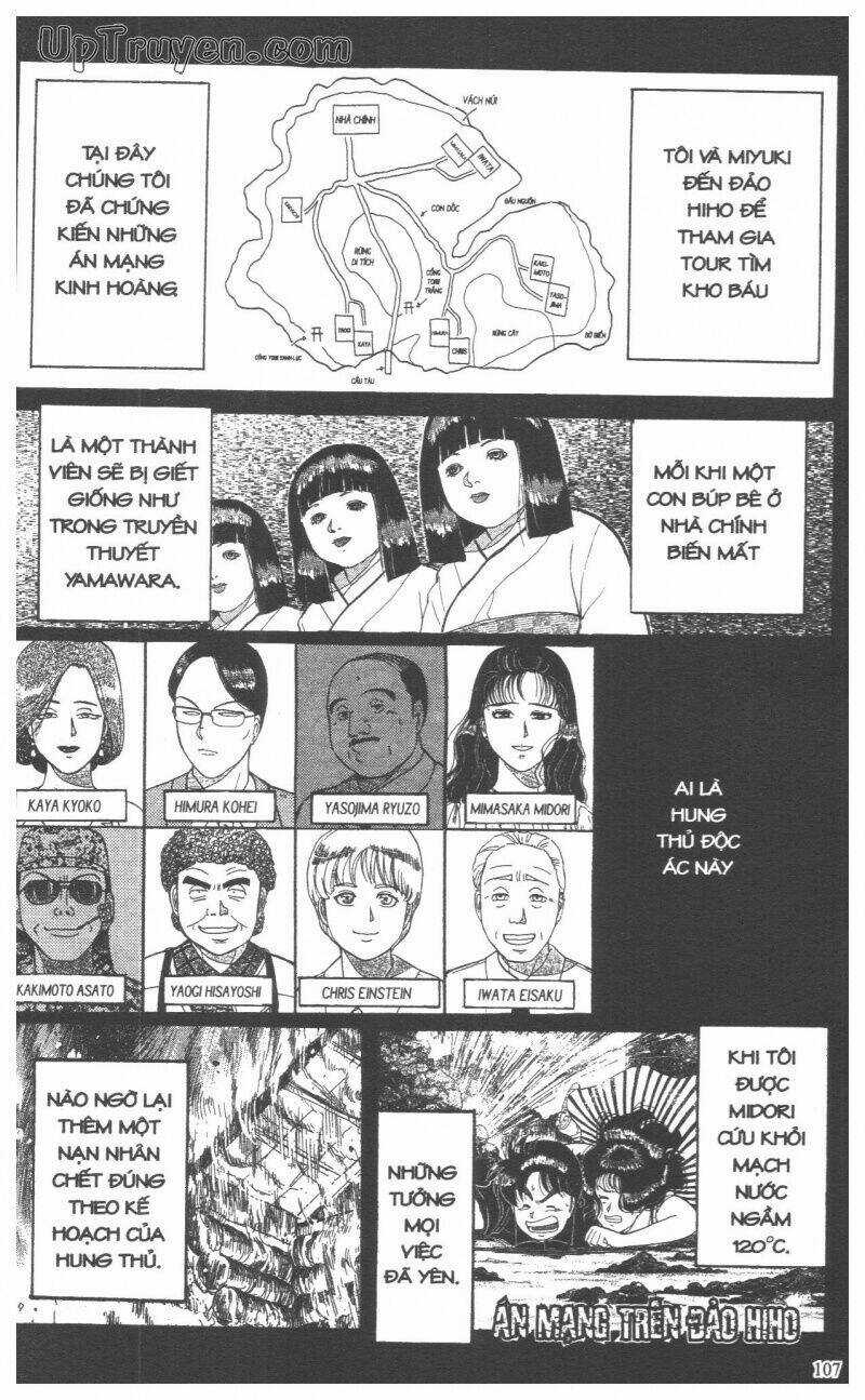 Thám Tử Kindaichi (Bản đẹp) Chapter 5 trang 109