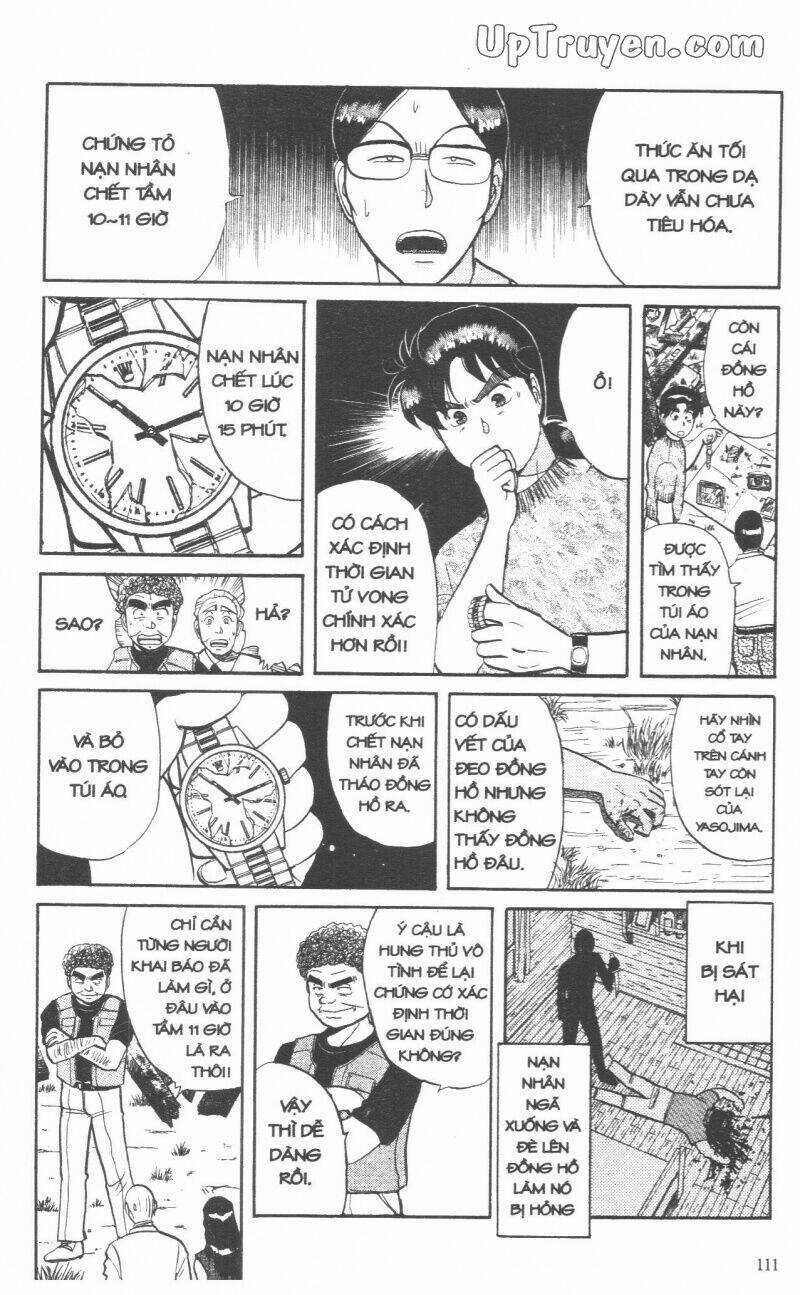 Thám Tử Kindaichi (Bản đẹp) Chapter 5 trang 113