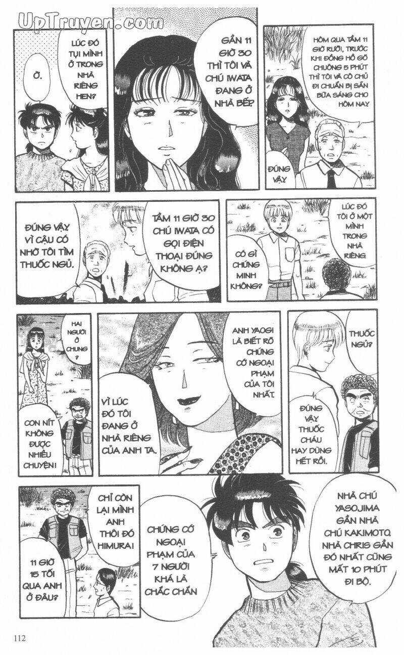 Thám Tử Kindaichi (Bản đẹp) Chapter 5 trang 114