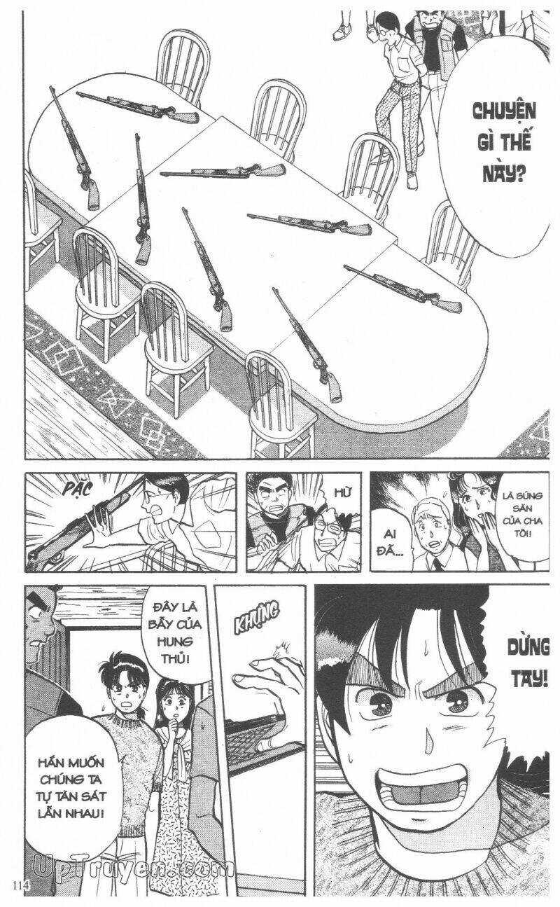 Thám Tử Kindaichi (Bản đẹp) Chapter 5 trang 116