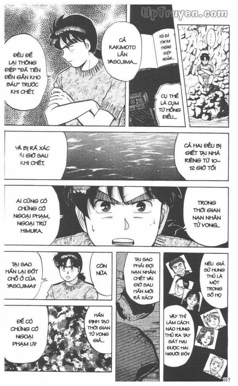 Thám Tử Kindaichi (Bản đẹp) Chapter 5 trang 119