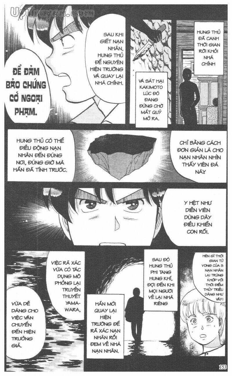 Thám Tử Kindaichi (Bản đẹp) Chapter 5 trang 155