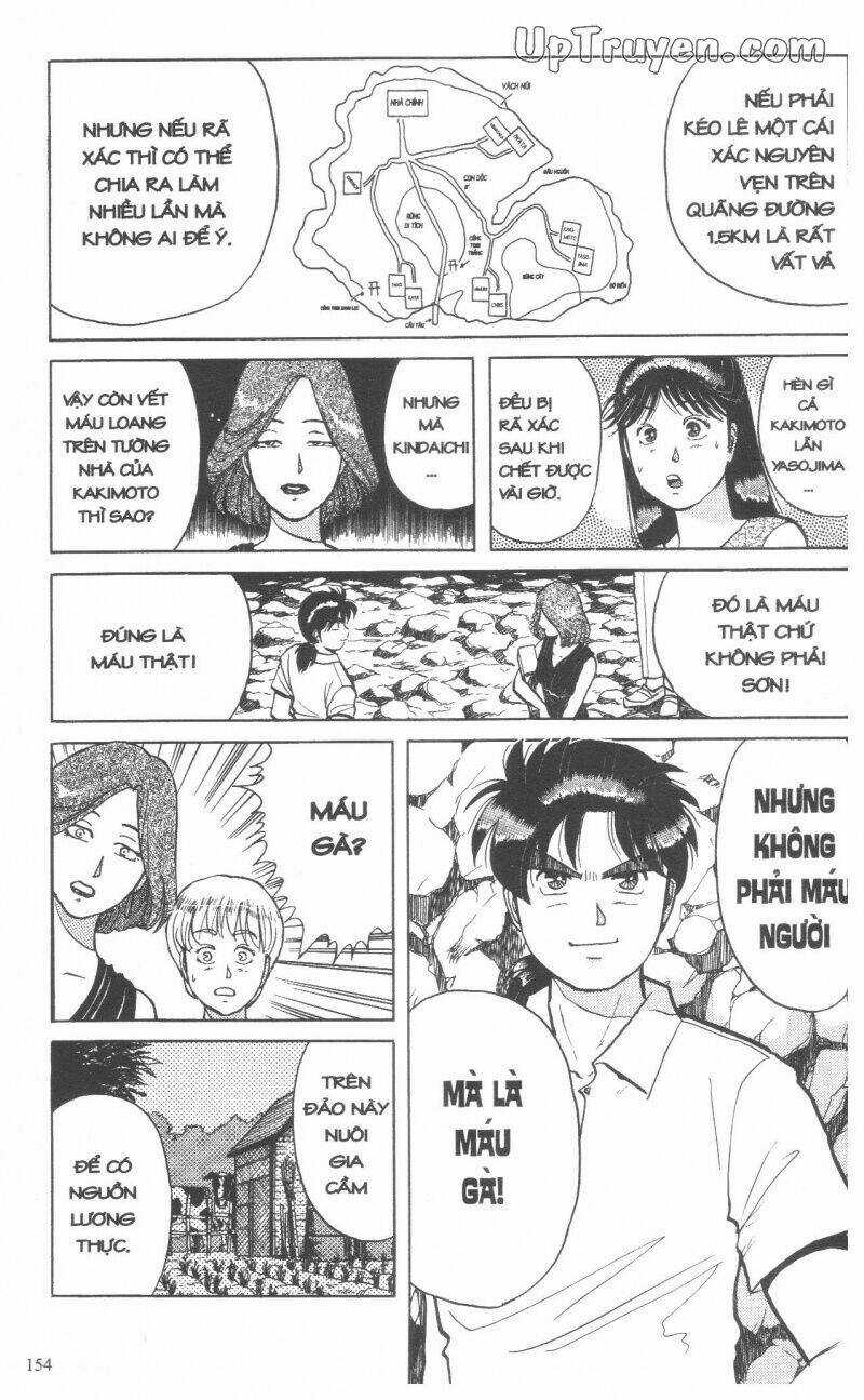 Thám Tử Kindaichi (Bản đẹp) Chapter 5 trang 156