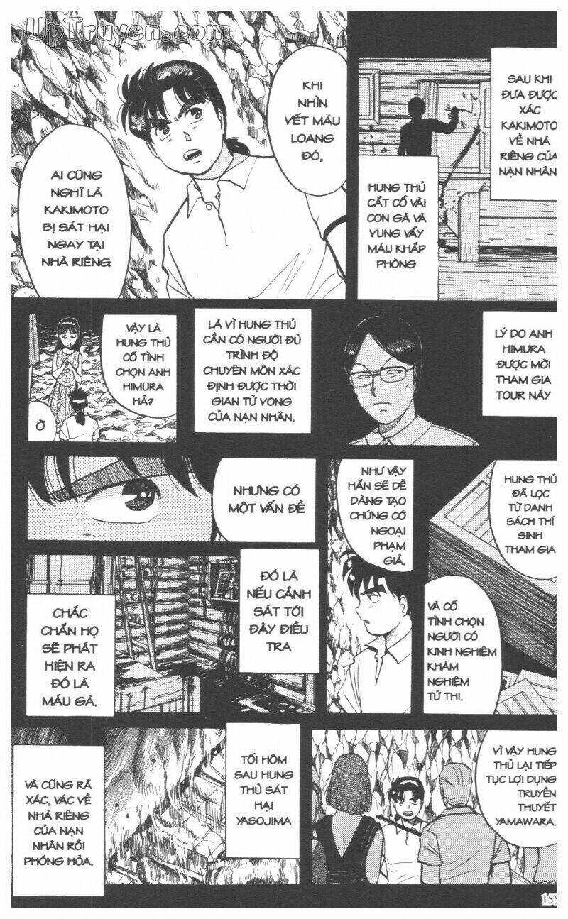 Thám Tử Kindaichi (Bản đẹp) Chapter 5 trang 157