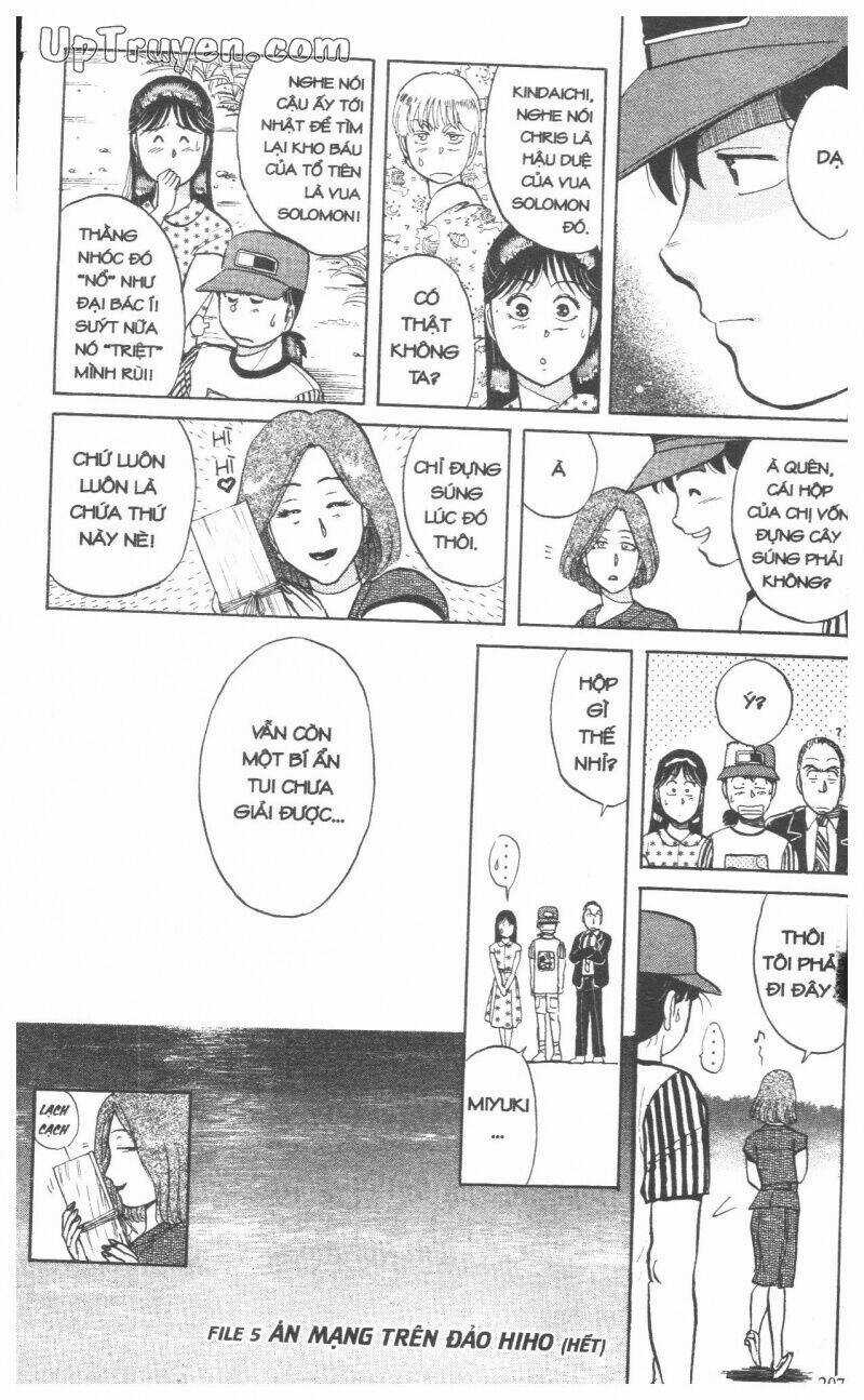 Thám Tử Kindaichi (Bản đẹp) Chapter 5 trang 209