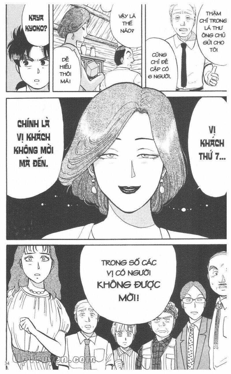 Thám Tử Kindaichi (Bản đẹp) Chapter 5 trang 36