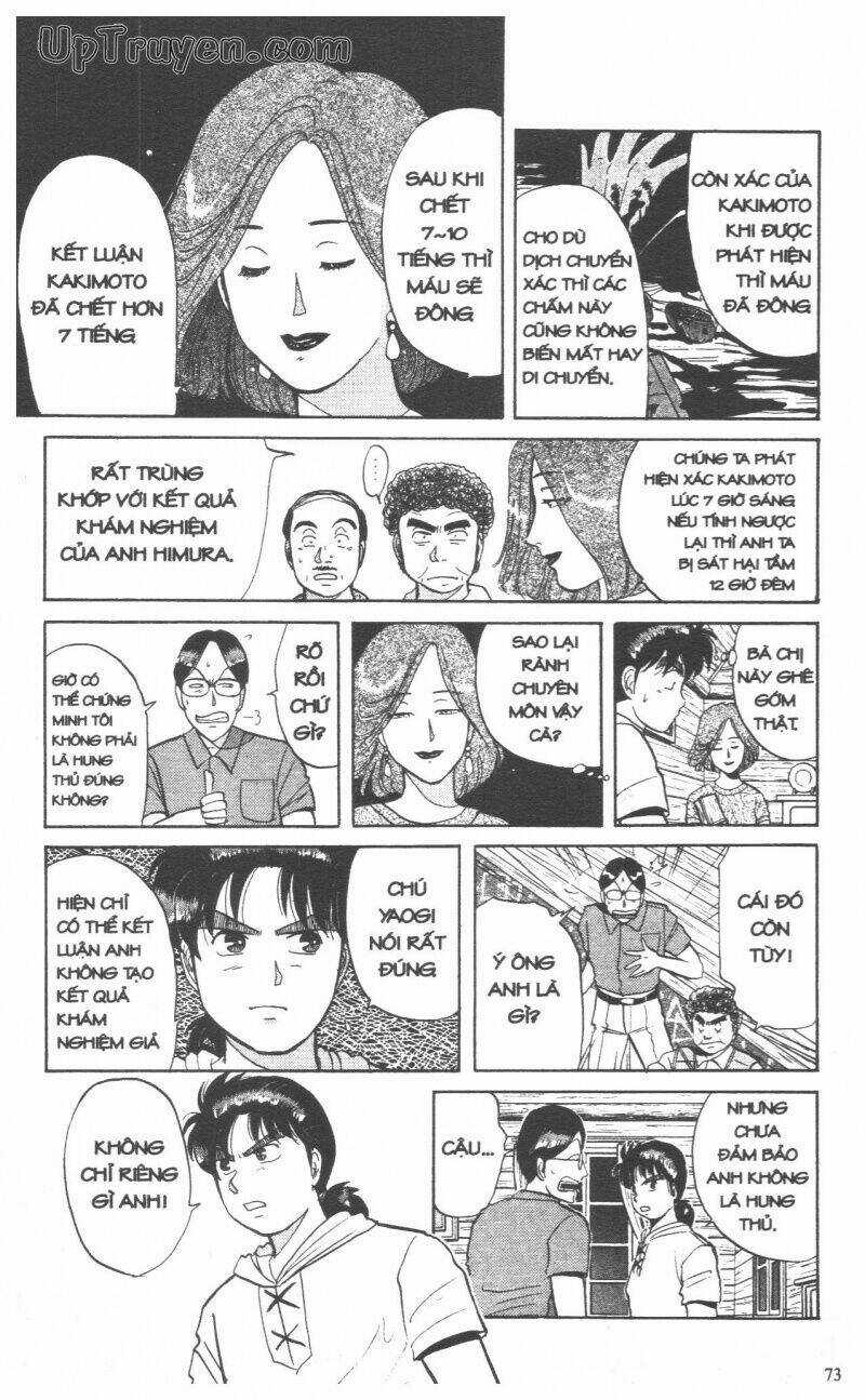 Thám Tử Kindaichi (Bản đẹp) Chapter 5 trang 75