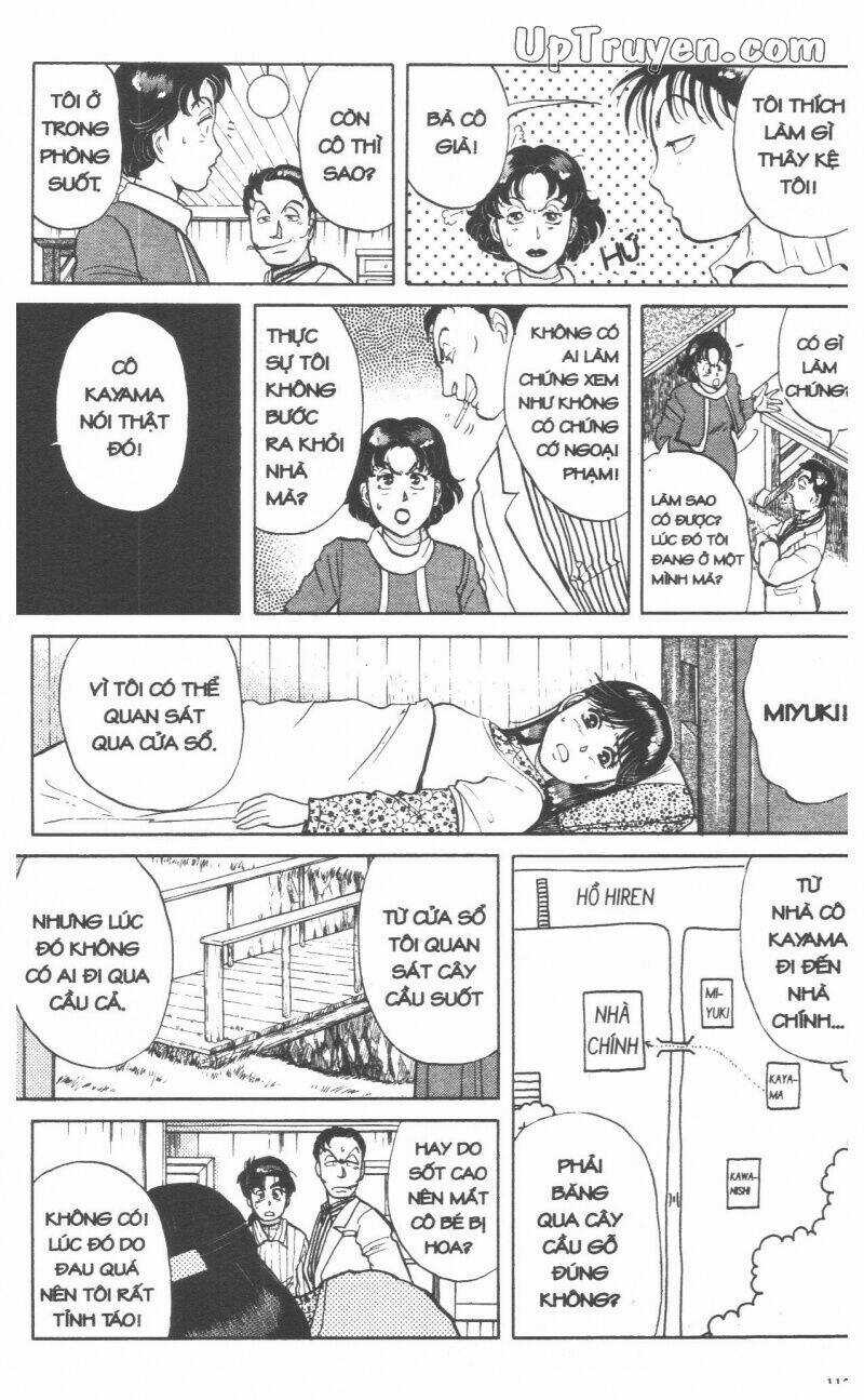 Thám Tử Kindaichi (Bản đẹp) Chapter 6 trang 119