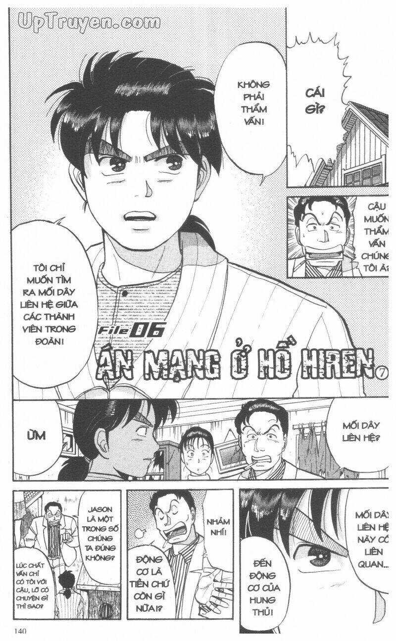 Thám Tử Kindaichi (Bản đẹp) Chapter 6 trang 142