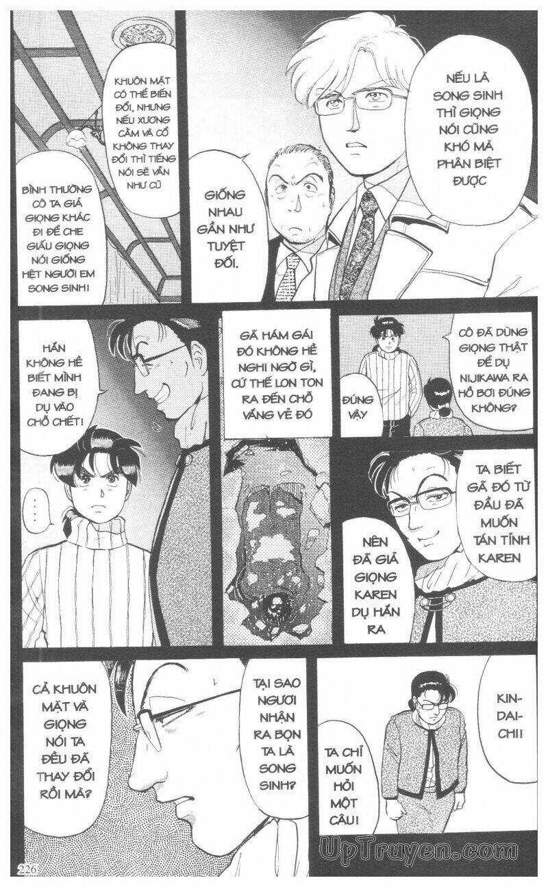 Thám Tử Kindaichi (Bản đẹp) Chapter 7 trang 228