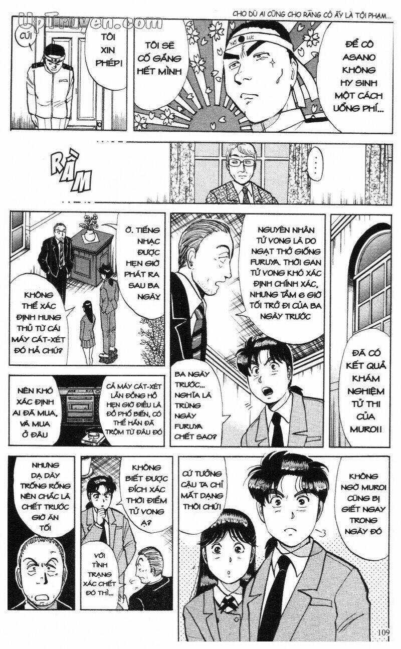 Thám Tử Kindaichi (Bản đẹp) Chapter 8 trang 111