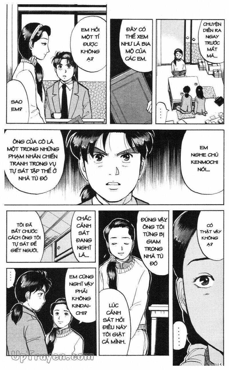 Thám Tử Kindaichi (Bản đẹp) Chapter 8 trang 117
