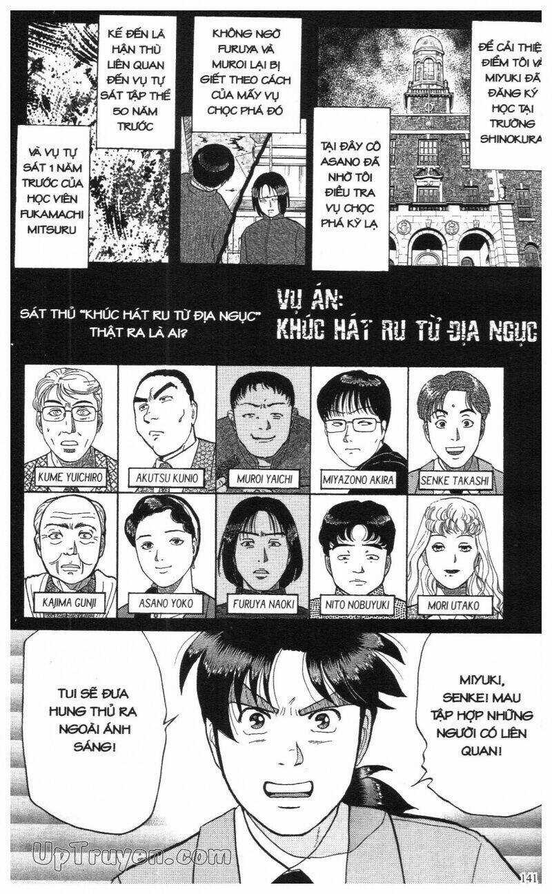 Thám Tử Kindaichi (Bản đẹp) Chapter 8 trang 143