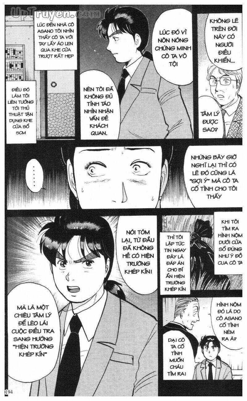 Thám Tử Kindaichi (Bản đẹp) Chapter 8 trang 196