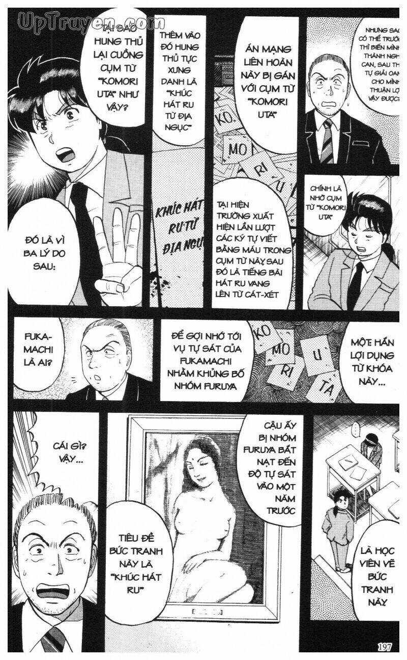 Thám Tử Kindaichi (Bản đẹp) Chapter 8 trang 199
