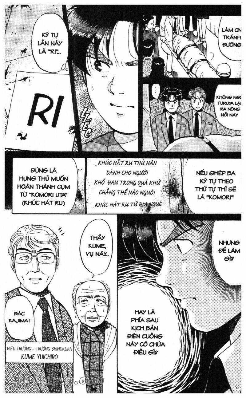 Thám Tử Kindaichi (Bản đẹp) Chapter 8 trang 57