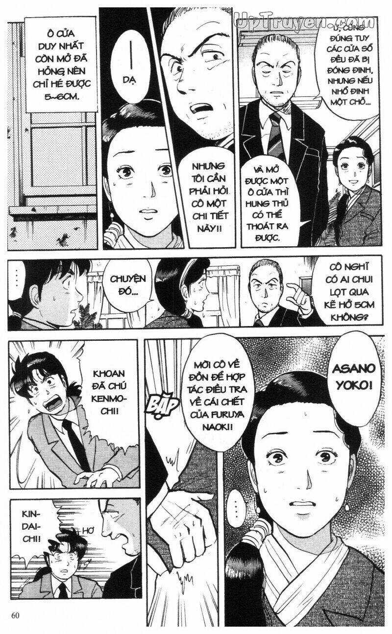 Thám Tử Kindaichi (Bản đẹp) Chapter 8 trang 62