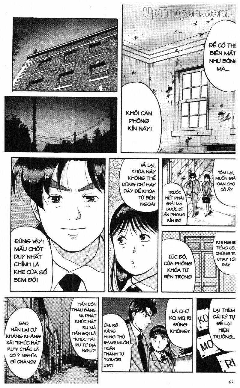 Thám Tử Kindaichi (Bản đẹp) Chapter 8 trang 65