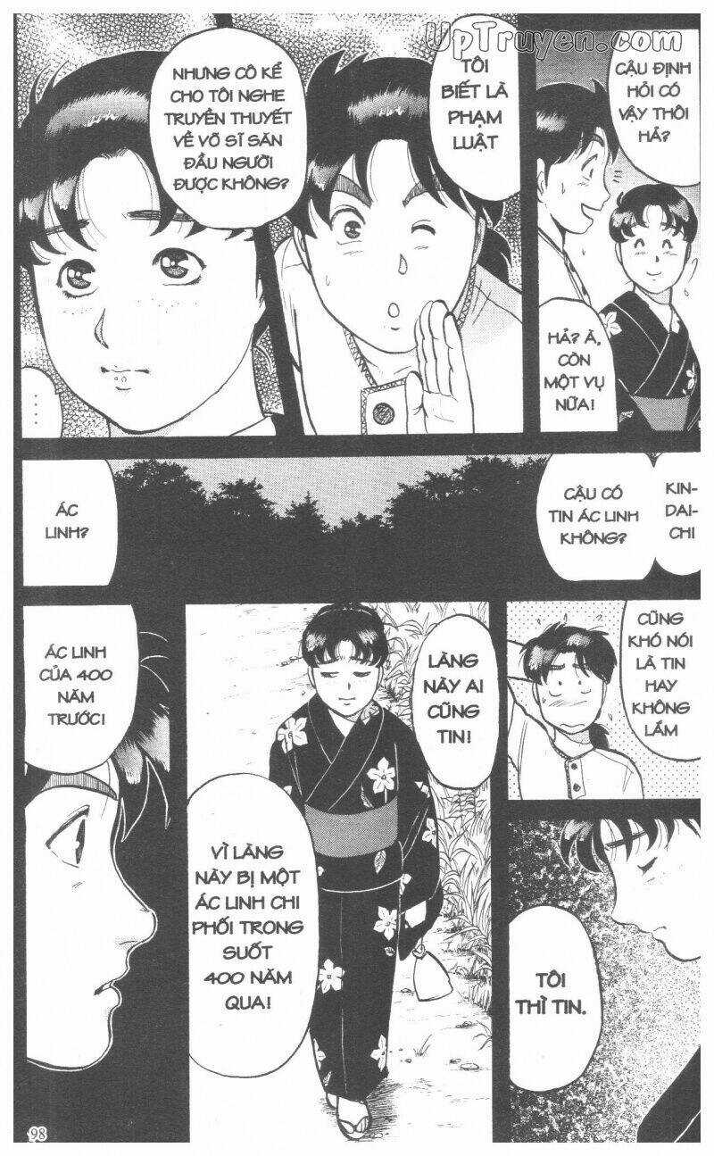 Thám Tử Kindaichi (Bản đẹp) Chapter 9 trang 100