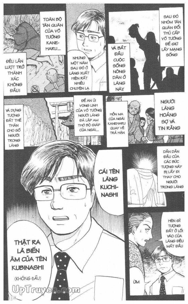 Thám Tử Kindaichi (Bản đẹp) Chapter 9 trang 120