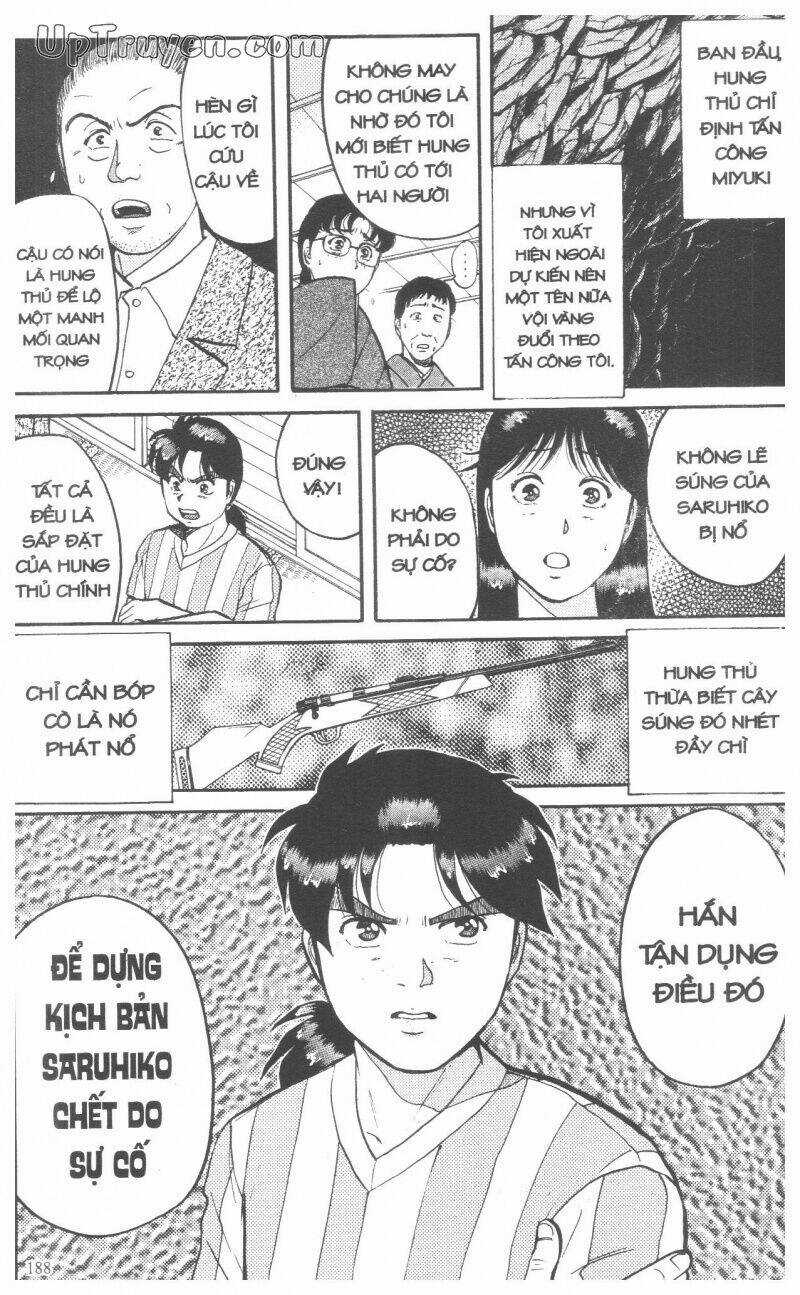 Thám Tử Kindaichi (Bản đẹp) Chapter 9 trang 190