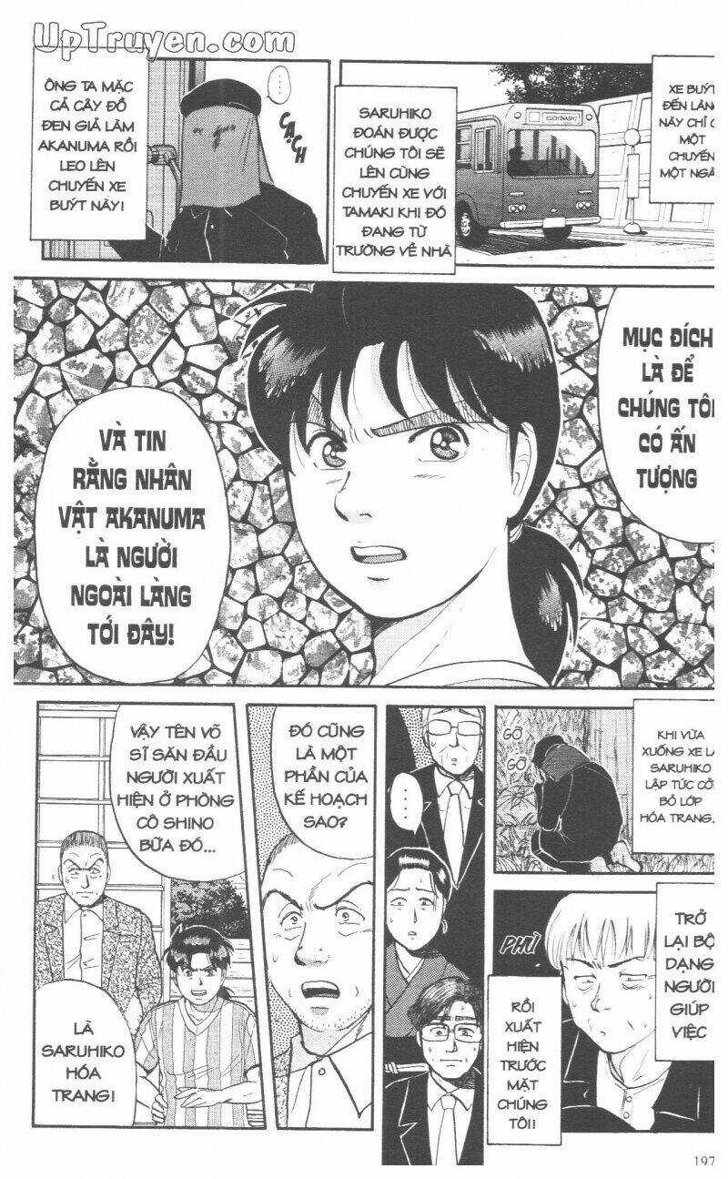 Thám Tử Kindaichi (Bản đẹp) Chapter 9 trang 199