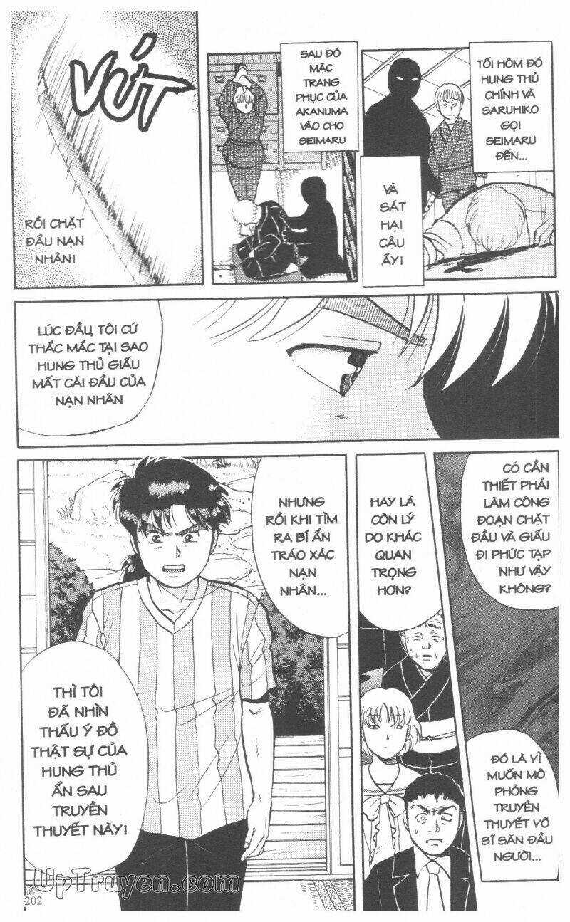 Thám Tử Kindaichi (Bản đẹp) Chapter 9 trang 204