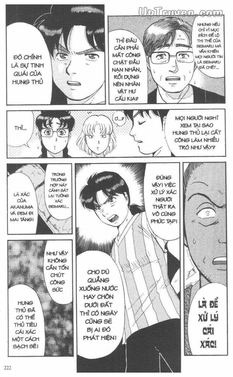 Thám Tử Kindaichi (Bản đẹp) Chapter 9 trang 224