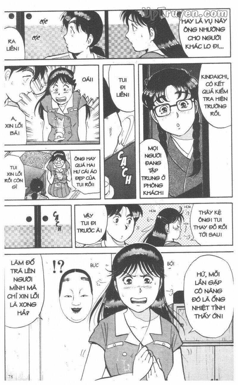 Thám Tử Kindaichi (Bản đẹp) Chapter 9 trang 80