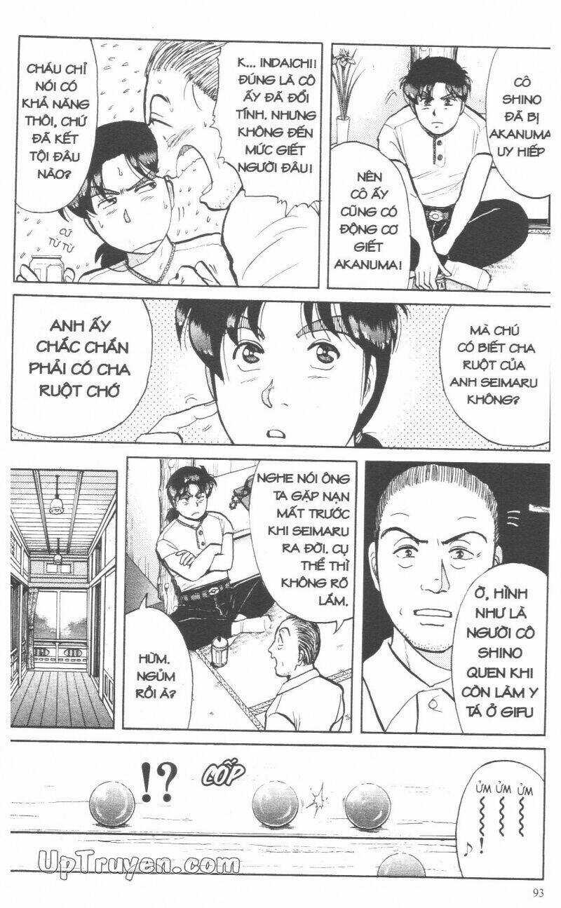 Thám Tử Kindaichi (Bản đẹp) Chapter 9 trang 95