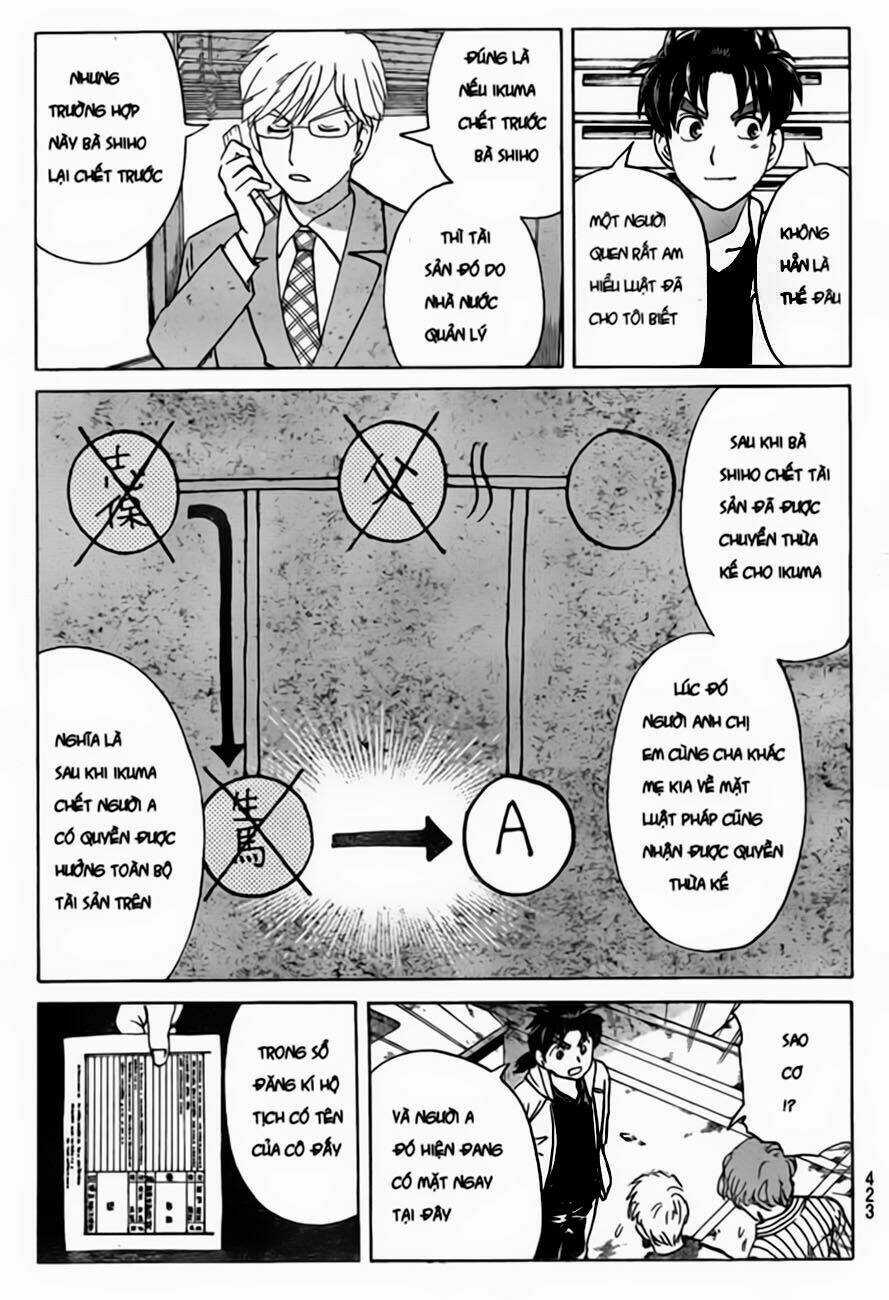 Thám Tử Kindaichi - Phần 2 Chapter 103 trang 17