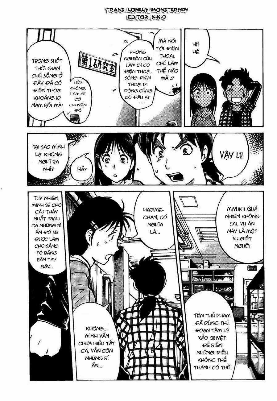 Thám Tử Kindaichi - Phần 2 Chapter 110 trang 21