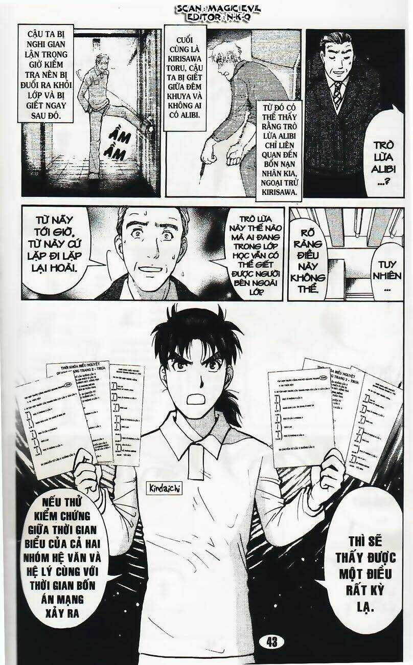 Thám Tử Kindaichi - Phần 2 Chapter 34 trang 10