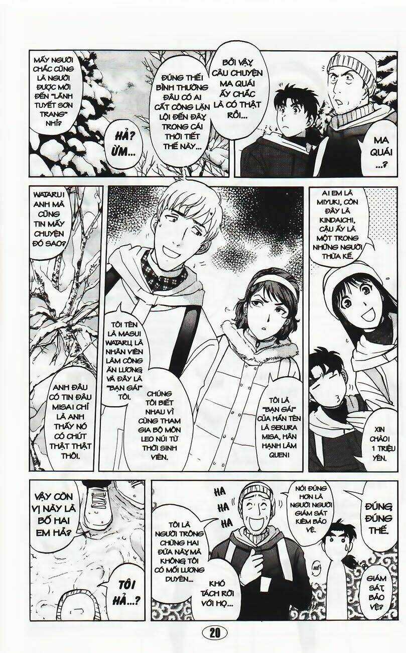 Thám Tử Kindaichi - Phần 2 Chapter 39 trang 24