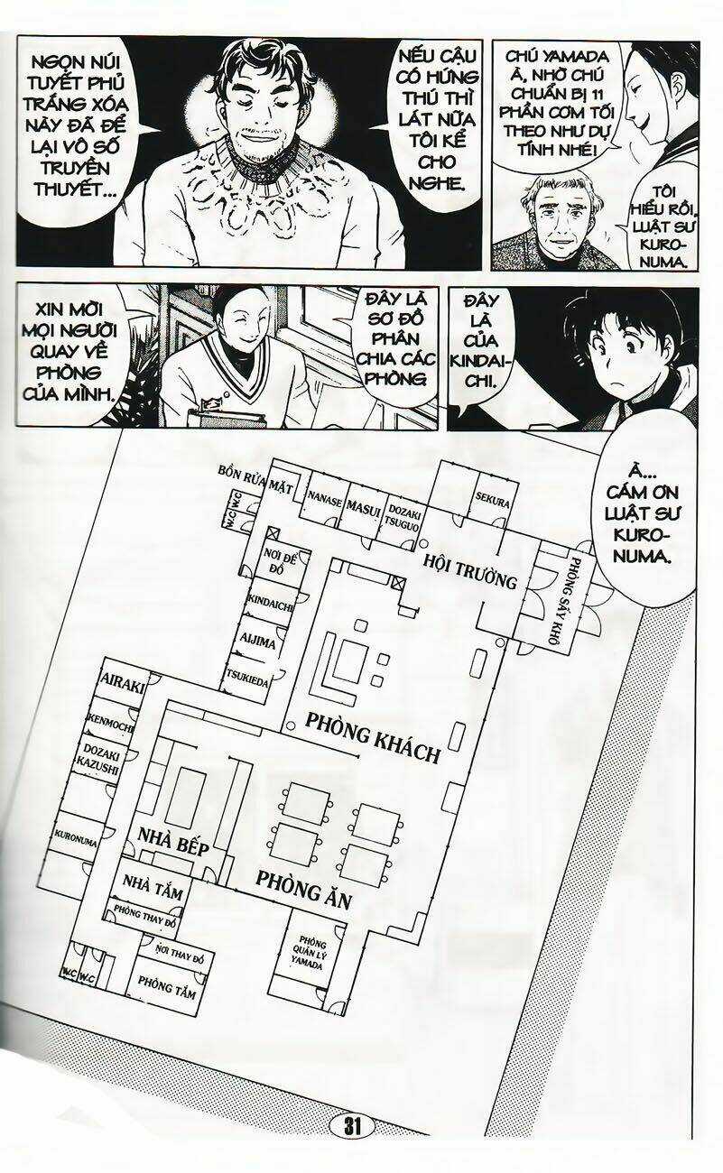 Thám Tử Kindaichi - Phần 2 Chapter 39 trang 34