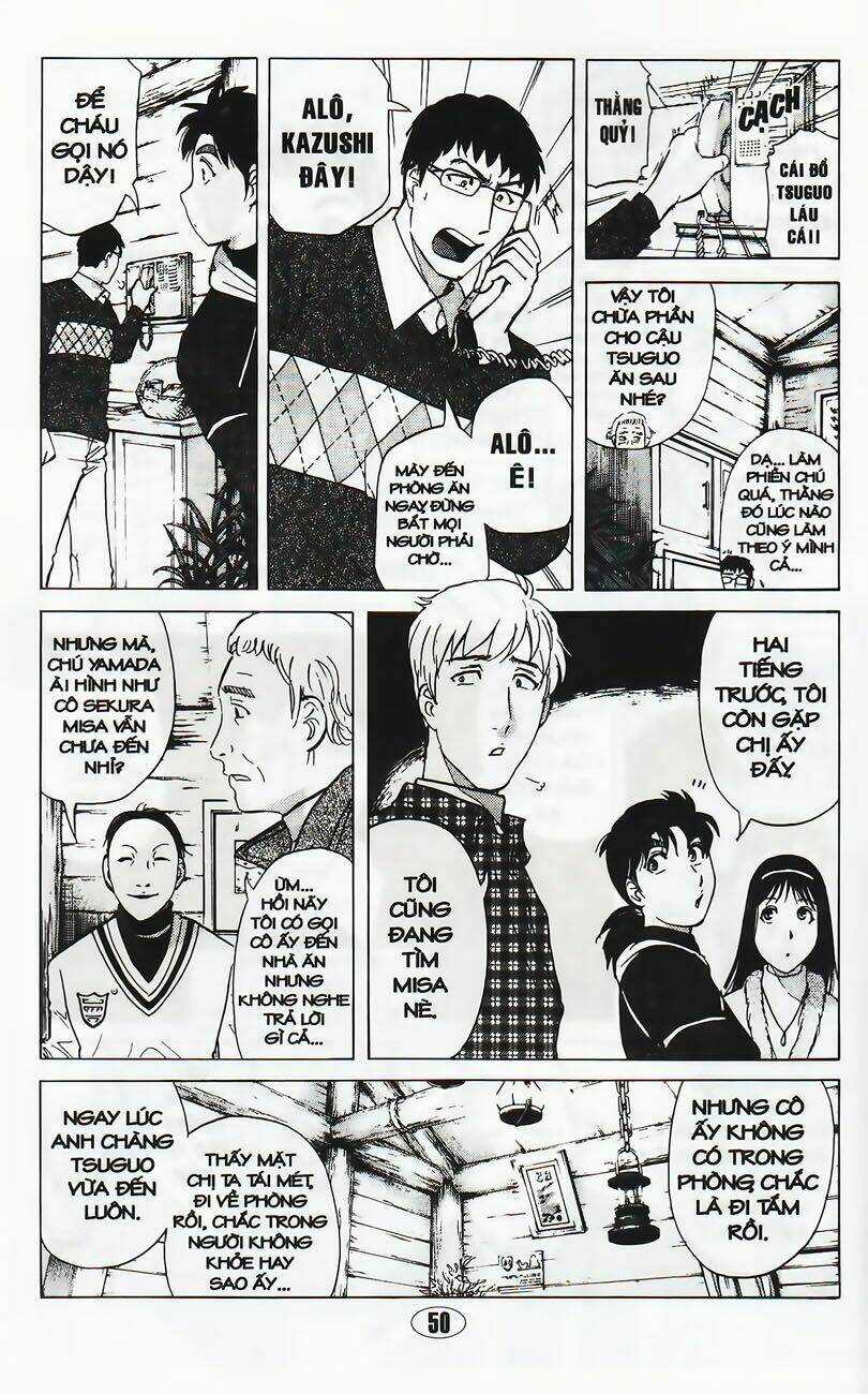 Thám Tử Kindaichi - Phần 2 Chapter 40 trang 10