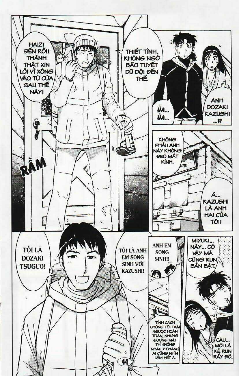 Thám Tử Kindaichi - Phần 2 Chapter 40 trang 4