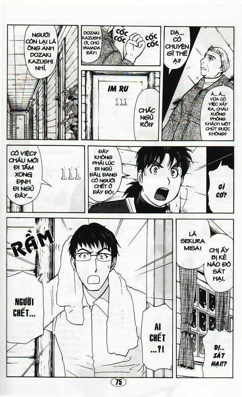 Thám Tử Kindaichi - Phần 2 Chapter 41 trang 10