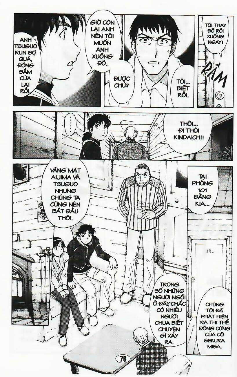 Thám Tử Kindaichi - Phần 2 Chapter 41 trang 11