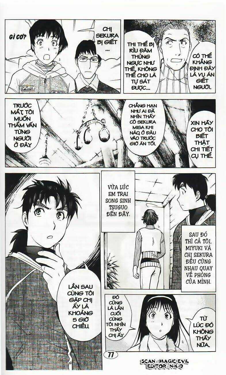 Thám Tử Kindaichi - Phần 2 Chapter 41 trang 12