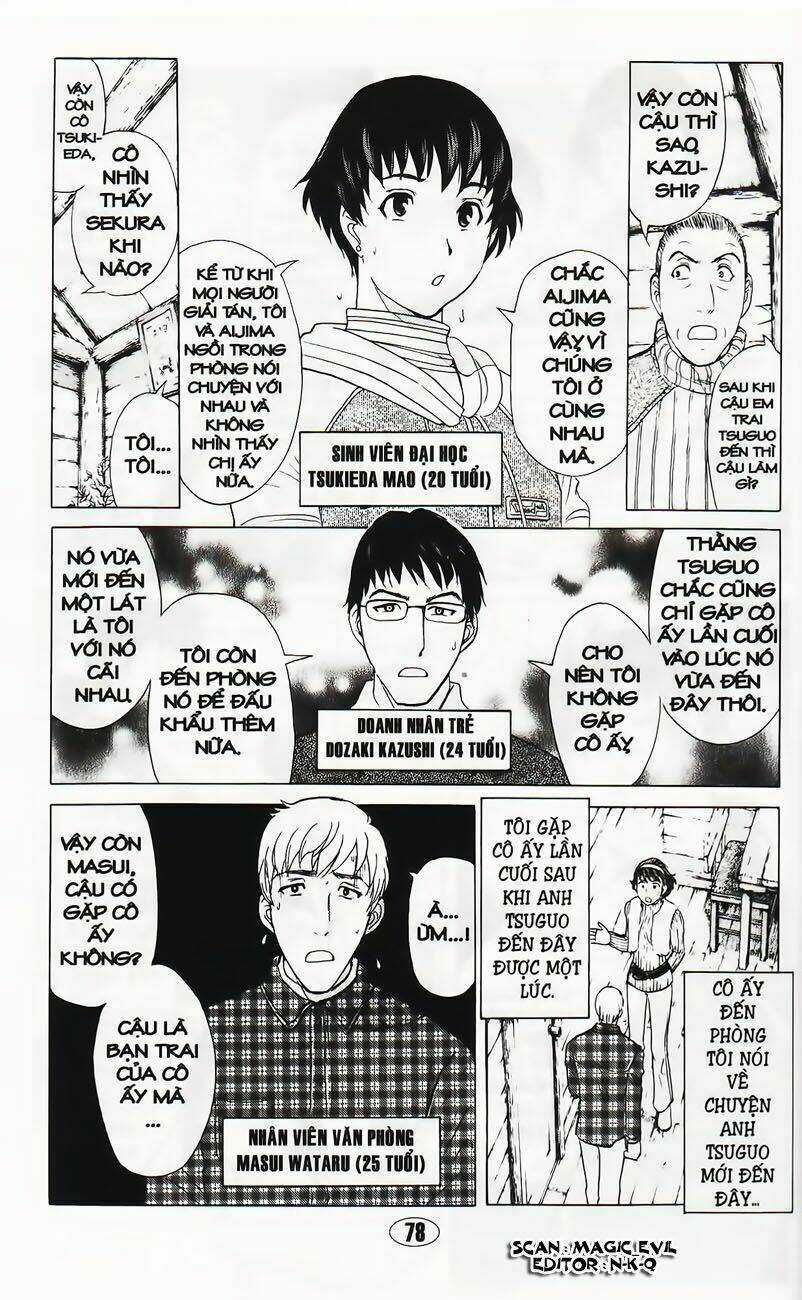 Thám Tử Kindaichi - Phần 2 Chapter 41 trang 13