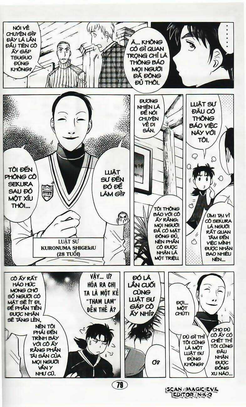 Thám Tử Kindaichi - Phần 2 Chapter 41 trang 14