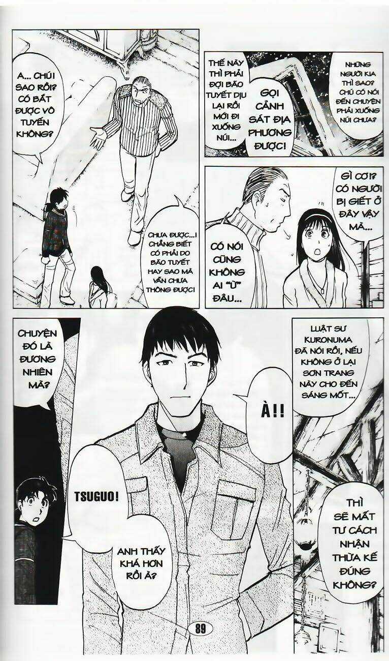 Thám Tử Kindaichi - Phần 2 Chapter 42 trang 2